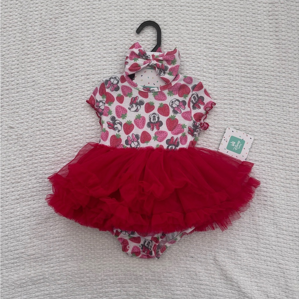 Disney Baby Minnie Mouse tutu with matching headband